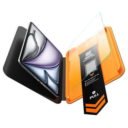 Folie de protectie Ecran Spigen GlastR Align Master T pentru Apple iPad Air 11 (2026) / Air 11 (2025), Sticla Securizata, Full Glue AGL11701