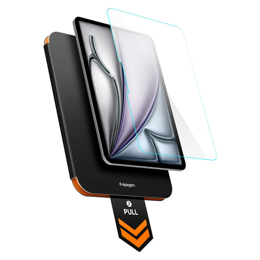 Folie de protectie Ecran Spigen GlastR Align Master T pentru Apple iPad Air 11 (2026) / Air 11 (2025), Sticla Securizata, Full Glue AGL11701