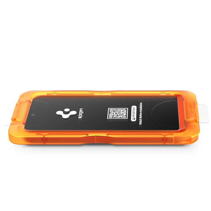 Folie de protectie Ecran Spigen GlastR AlignMaster S pentru OnePlus 15, Sticla Securizata, Full Glue, Set 2 bucati AGL11333