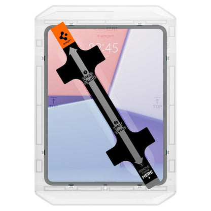 Folie de protectie Ecran Spigen GlastR EZ FIT pentru Apple iPad Pro 13 (2024), Sticla Securizata, Full Glue AGL07793