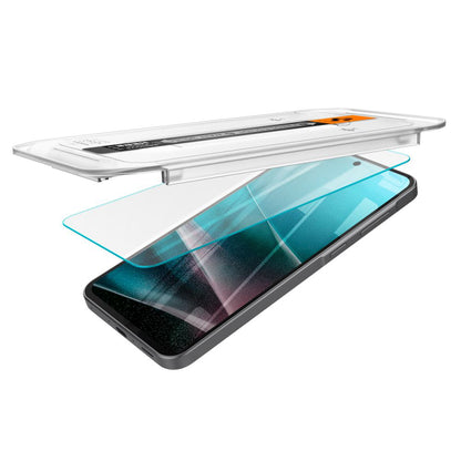Folie de protectie Ecran Spigen GlastR EZ FIT pentru Samsung Galaxy A36 A366, Sticla Securizata, Full Glue, Set 2 bucati AGL09202