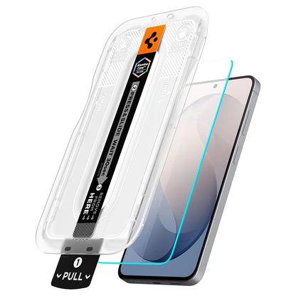 Folie de protectie Ecran Spigen GlastR EZ FIT Pro HD pentru Samsung Galaxy S26 FE S741, Sticla Securizata, Full Glue AGL11996