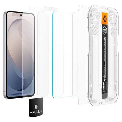 Folie de protectie Ecran Spigen GlastR EZ FIT Pro HD pentru Samsung Galaxy S26 FE S741, Sticla Securizata, Full Glue AGL11996