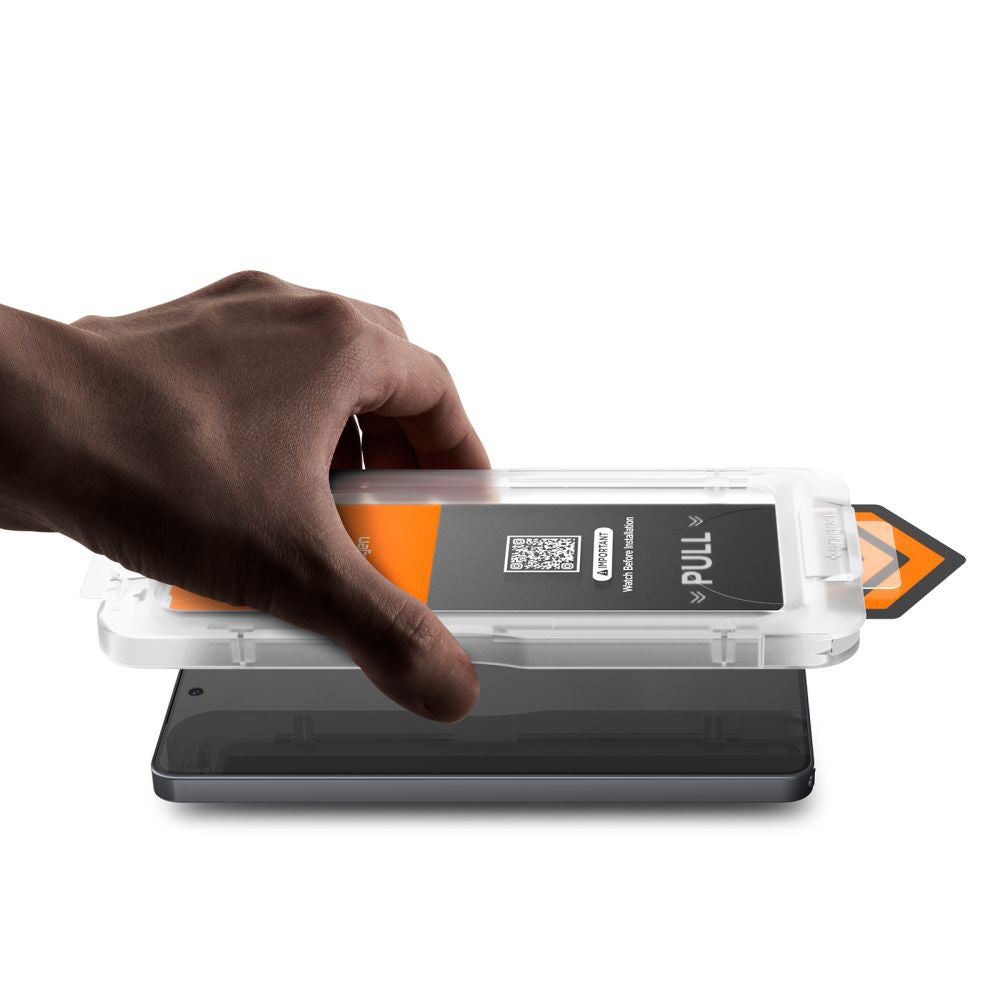 Folie de protectie Ecran Spigen GlastR EZ FIT Pro HD pentru Samsung Galaxy S26 Plus S947, Sticla Securizata, Full Glue AGL11086