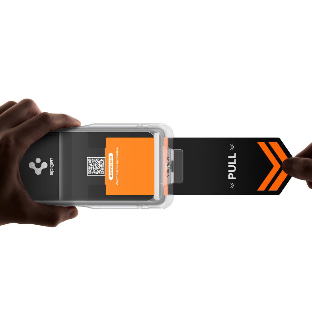 Folie de protectie Ecran Spigen GlastR EZ FIT Pro HD pentru Samsung Galaxy S26 Plus S947, Sticla Securizata, Full Glue AGL11086