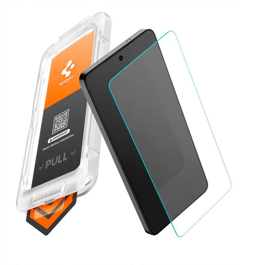 Folie de protectie Ecran Spigen GlastR EZ FIT Pro HD pentru Samsung Galaxy S26 S942, Sticla Securizata, Full Glue AGL11097