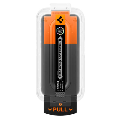 Folie de protectie Ecran Spigen GlastR EZ FIT Pro pentru Apple iPhone 17 Pro / 17 / 16 Pro, Sticla Securizata, Full Glue