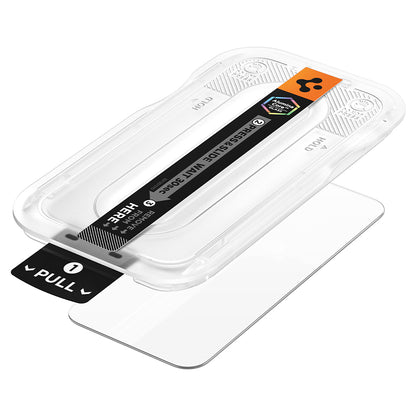 Folie de protectie Ecran Spigen GlastR EZ FIT Pro pentru Google Pixel 11 Pro Fold, Sticla Securizata, Full Glue, Set 2 bucati AGL11490