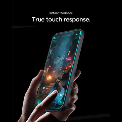 Folie de protectie Ecran Spigen GlastR EZ FIT Pro pentru Nothing Phone (4a) Pro, Sticla Securizata, Full Glue, Set 2 bucati AGL11681