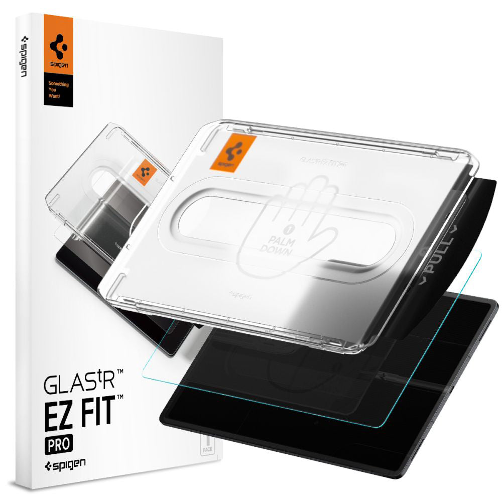 Folie de protectie Ecran  Spigen GlastR EZ FIT Pro pentru Samsung Galaxy Tab S11 Ultra, Sticla Securizata, Full Glue AGL10200