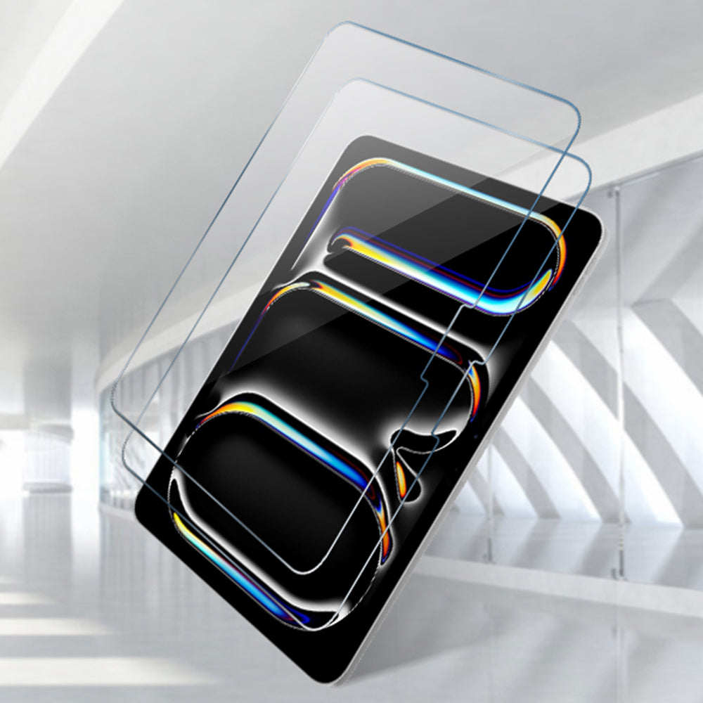 Folie de protectie Ecran Techsuit ArmorGlass CrystalHD pentru Honor Pad 10 / 9, Sticla Securizata, Full Glue, Set 2 bucati