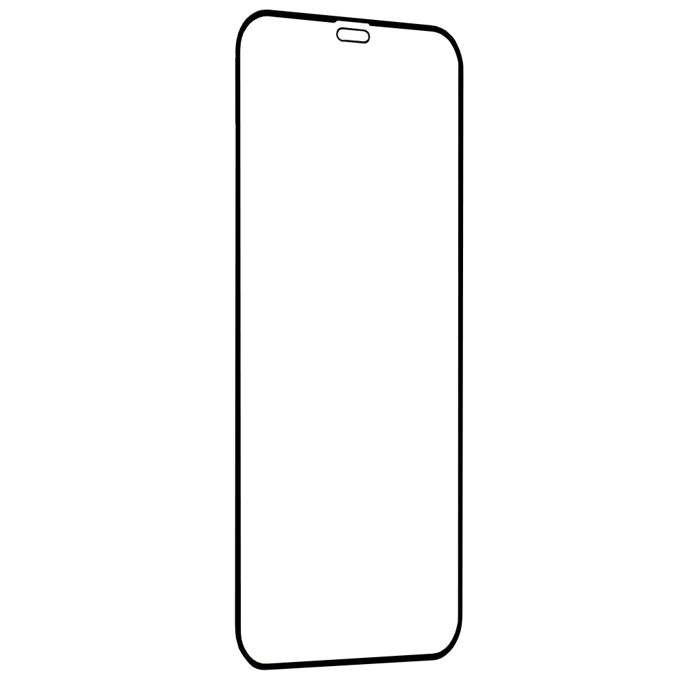 Folie de protectie Ecran Techsuit pentru Apple iPhone 12 / 12 Pro, Sticla Securizata, Full Glue, 111D, Neagra