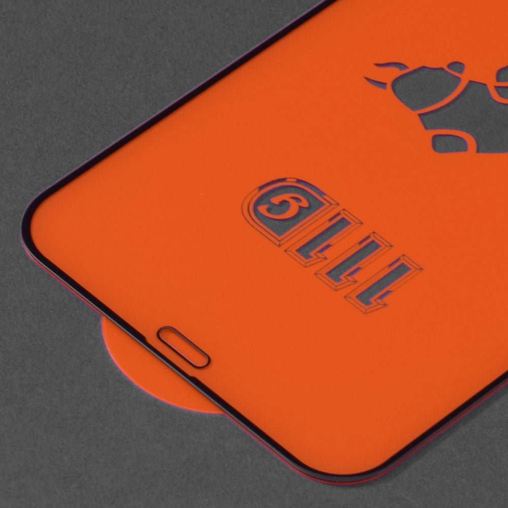 Folie de protectie Ecran Techsuit pentru Apple iPhone 12 / 12 Pro, Sticla Securizata, Full Glue, 111D, Neagra