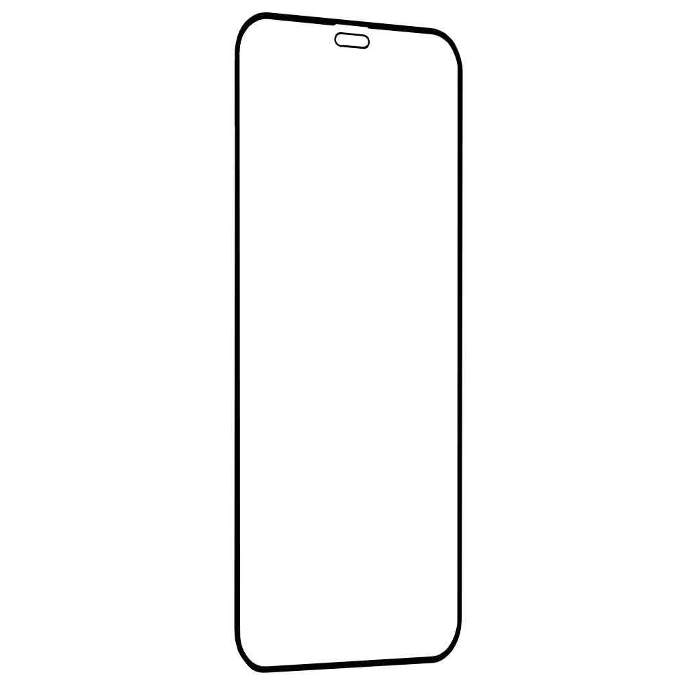 Folie de protectie Ecran Techsuit pentru Apple iPhone 12 mini, Sticla Securizata, Full Glue, 111D, Neagra