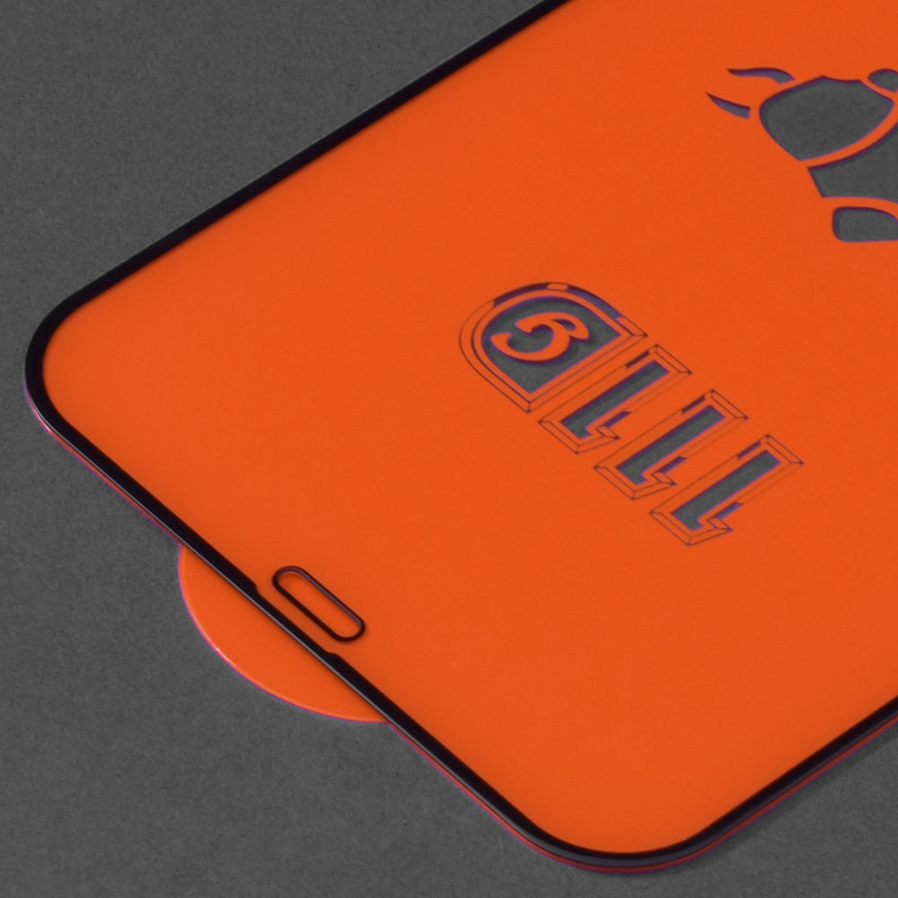 Folie de protectie Ecran Techsuit pentru Apple iPhone 12 Pro Max, Sticla Securizata, Full Glue, 111D, Neagra