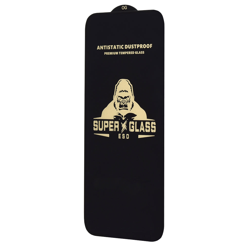 Folie de protectie Ecran Techsuit pentru Apple iPhone 17 Pro Max, Sticla Securizata, Full Glue, Neagra