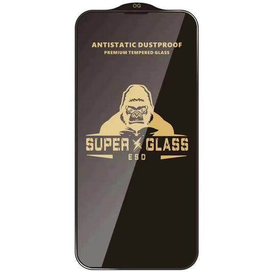 Folie de protectie Ecran Techsuit pentru Apple iPhone 18 Pro Max, Sticla Securizata, Full Glue, Neagra