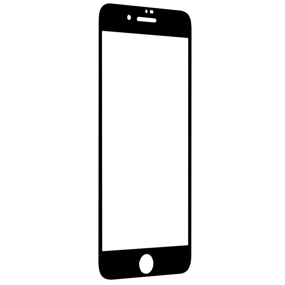 Folie de protectie Ecran Techsuit pentru Apple iPhone 8 Plus / 7 Plus, Sticla Securizata, Full Glue, 111D, Neagra