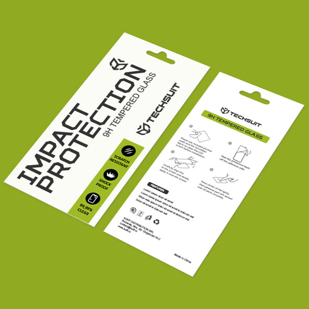 Folie de protectie Ecran Techsuit pentru Honor X5c Plus, Sticla Securizata, Full Glue, 111D