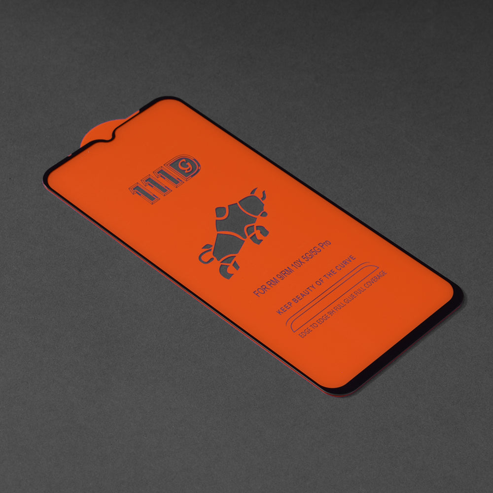 Folie de protectie Ecran Techsuit pentru Oppo A18 / A38, Sticla Securizata, Full Glue, 111D, Neagra
