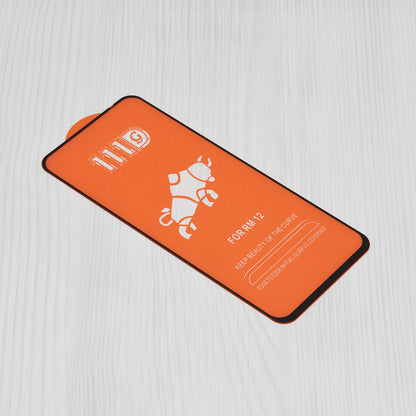 Folie de protectie Ecran Techsuit pentru Xiaomi Poco M6 4G / Redmi 13 / 12 5G / 12, Sticla Securizata, Full Glue, 111D, Neagra