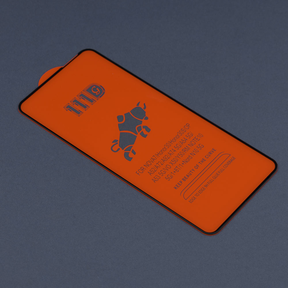 Folie de protectie Ecran Techsuit pentru Xiaomi Redmi 10 2022 / 10 (2021), Sticla Securizata, Full Glue, 111D, Neagra