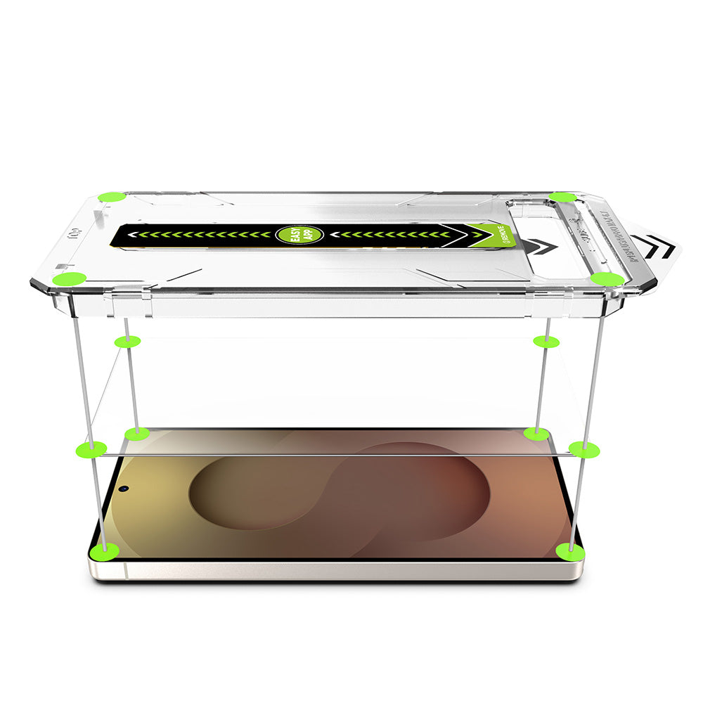 Folie de protectie Ecran Techsuit TitanGlass CrystalHD pentru Samsung Galaxy S26 Plus, Sticla Securizata, Full Glue