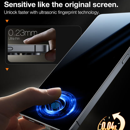 Folie de protectie Ecran Torras GlassGo Install Master pentru Samsung Galaxy S25 Ultra S938, Sticla Securizata, Full Glue