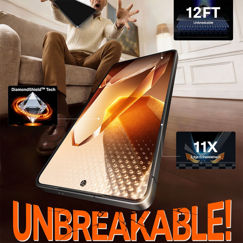 Folie de protectie Ecran Torras GlassGo Install Master pentru Samsung Galaxy S26, Sticla Securizata, Full Glue, Transparenta