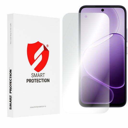 Folie de protectie Ecran Smart Protection Premium Classic pentru Oppo A6k 4G / A6x 4G / A6x / A6 4G, Plastic, Set 2 bucati