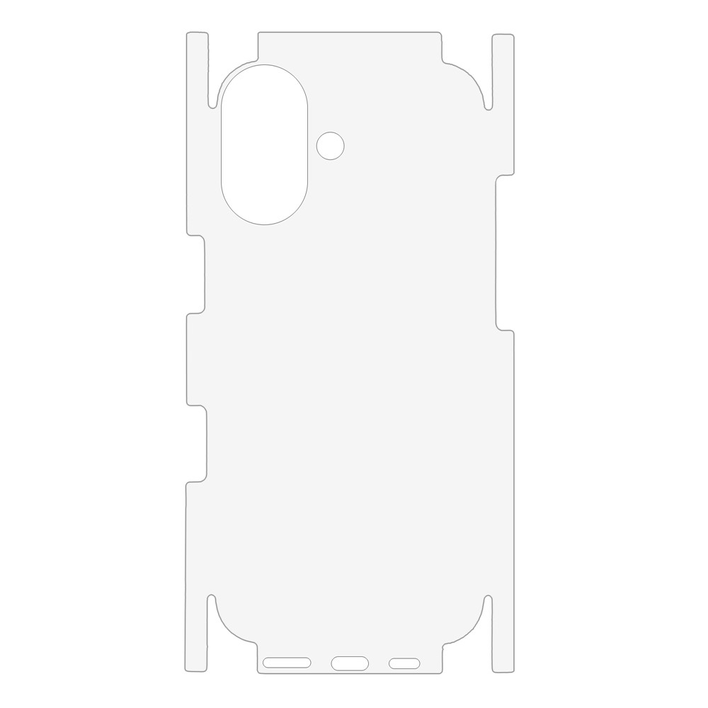 Folie de protectie Spate OEM pentru Apple iPhone 17, Plastic
