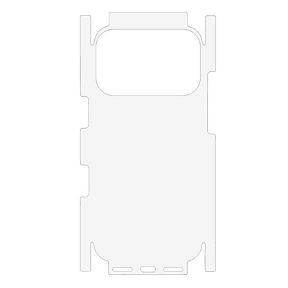 Folie de protectie Spate OEM pentru Apple iPhone 17 Pro Max, Plastic