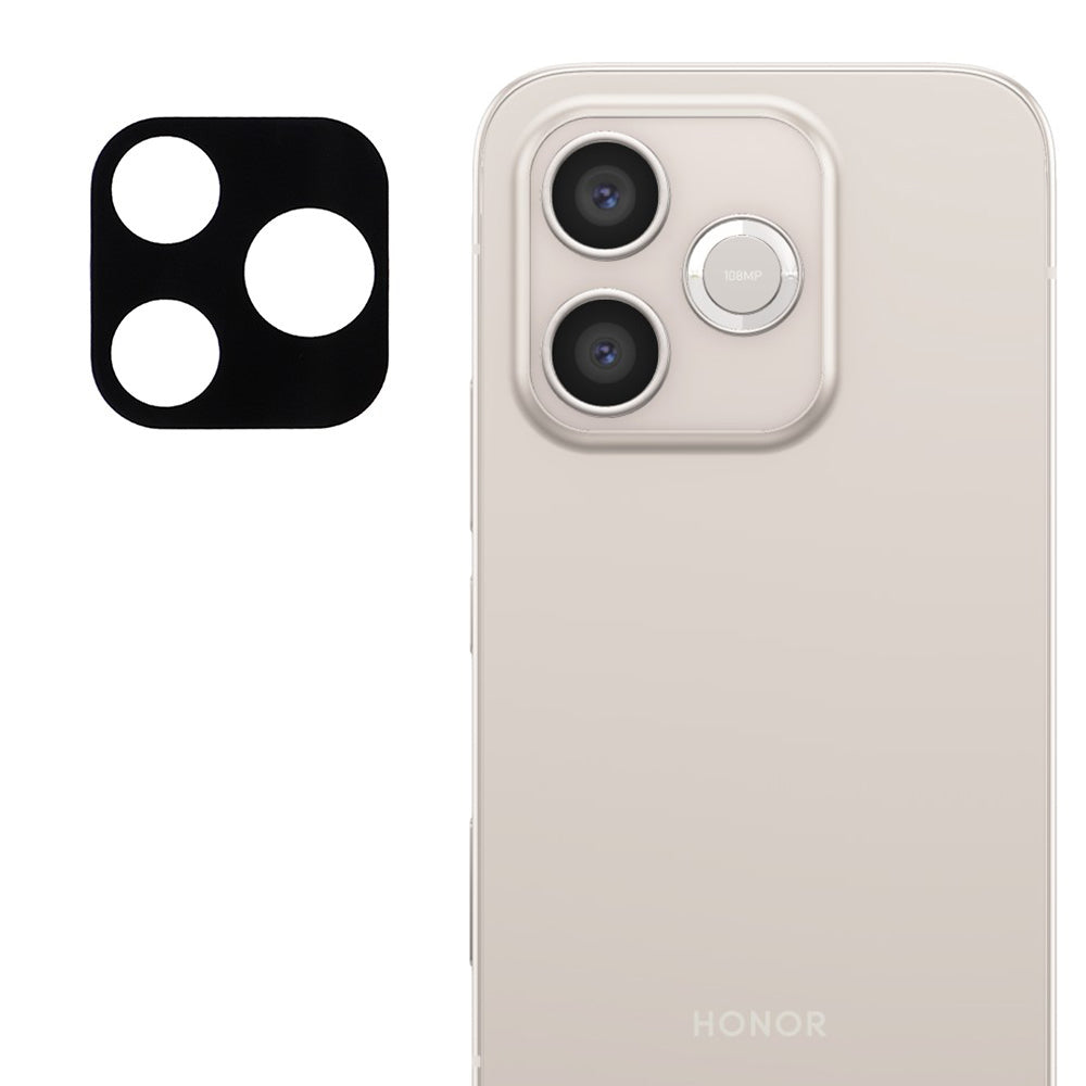 Folie de protectie Camera Spate Techsuit pentru Honor 600 Lite, Sticla Securizata, Neagra