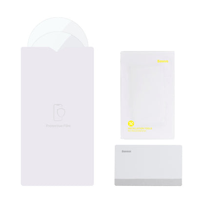 Folie Oglinda Anti Ploaie Baseus ClearSight, 136mm x 96mm, Plastic, Set 2 bucati C11853200201-00