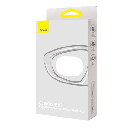 Folie Oglinda Anti Ploaie Baseus ClearSight, 136mm x 96mm, Plastic, Set 2 bucati C11853200201-00
