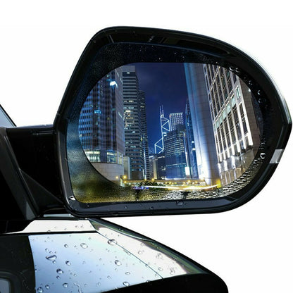 Folie Oglinda Anti Ploaie Baseus, 135mm x 95mm, Plastic, Set 2 bucati SGFY-C02