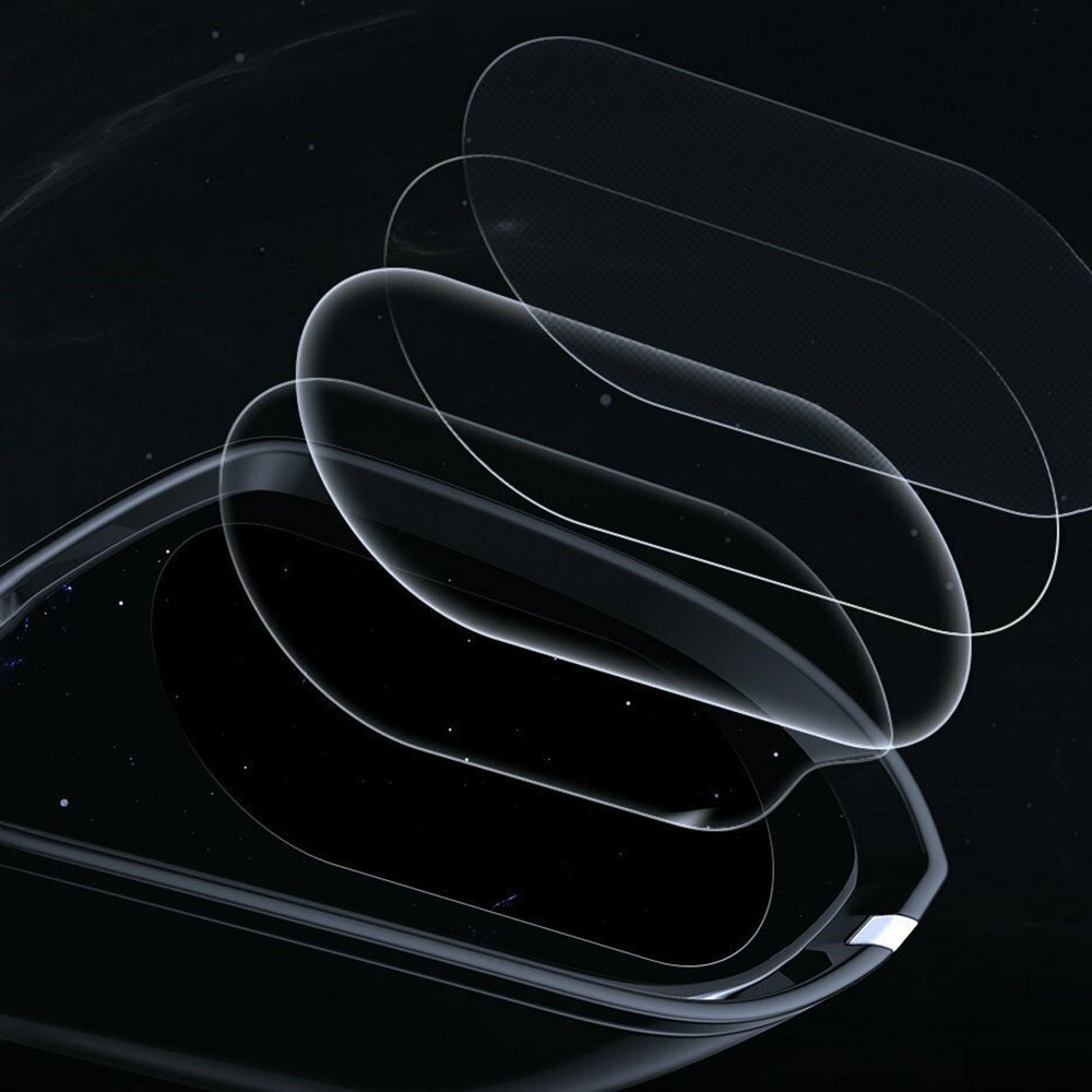 Folie Oglinda Anti Ploaie Baseus, 135mm x 95mm, Plastic, Set 2 bucati SGFY-C02