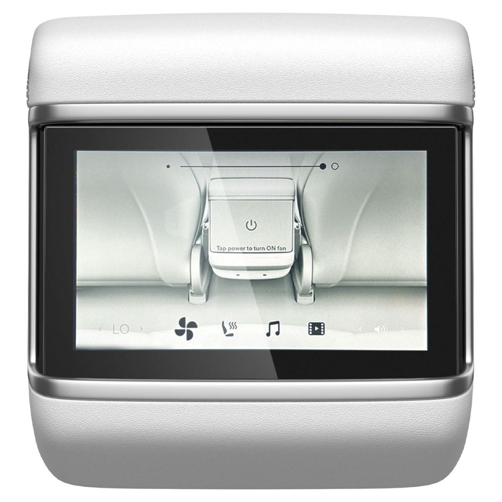 Folie Protectie Spigen GlastR Slim Anti-Glare pentru Real Touchscreen Tesla X / S (2022 - 2021), Sticla Securizata, Neagra