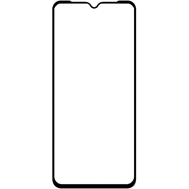 Folie Protectie Ecran OEM pentru Xiaomi Redmi 9A / Xiaomi Redmi 9C, Sticla securizata, Full Face, Full Glue, 5D, 0.3mm, Neagra