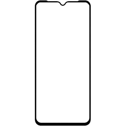 Folie Protectie Ecran OEM pentru Xiaomi Redmi 9A / Xiaomi Redmi 9C, Sticla securizata, Full Face, Full Glue, 5D, 0.3mm, Neagra
