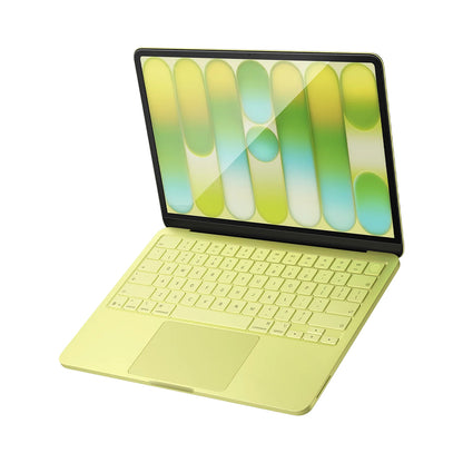 Folie Protectie Ecran Spigen GlastR Slim pentru Apple MacBook Neo 13inch, Sticla Securizata, Neagra AGL11669