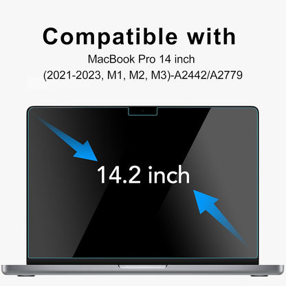 Folie Protectie Ecran Matte Anti Blue Light Techsuit VisionProX pentru Apple MacBook Pro 14inch (2024), Plastic