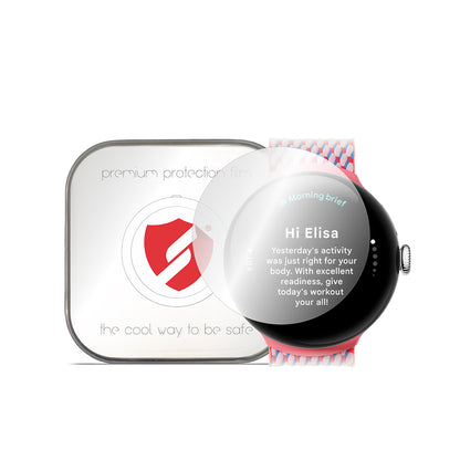 Folie Protectie Smart Protection Premium Classic pentru Google Pixel Watch 3 41mm, Set 4 bucati, Plastic