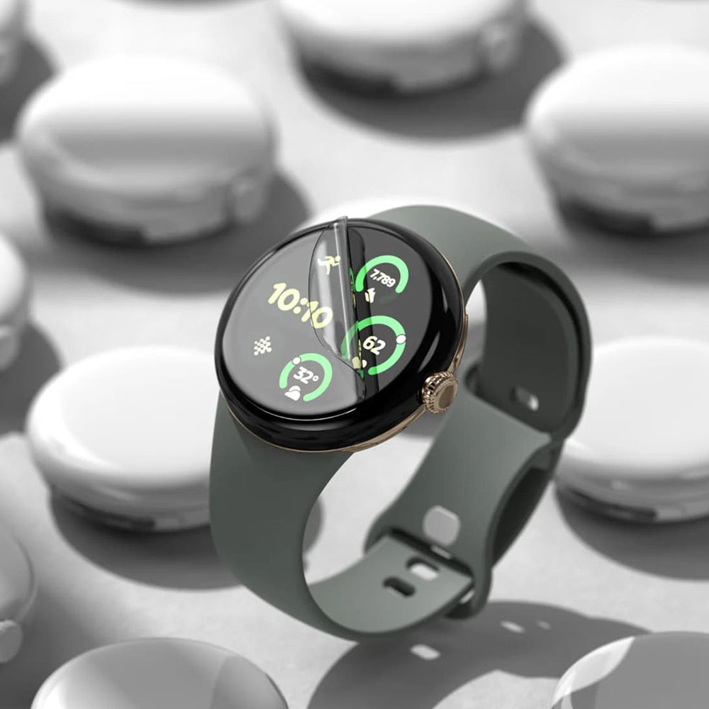 Folie Protectie Smart Protection Premium Classic pentru Google Pixel Watch 4 45mm, Set 4 bucati, Plastic