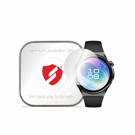 Folie Protectie Smart Protection Premium Classic pentru Huawei Watch 6 46mm, Plastic, Set 4 bucati