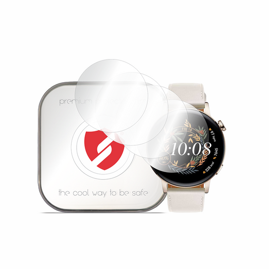 Folie Protectie Smart Protection Premium Classic pentru Huawei Watch GT 3 42mm, Set 4 bucati, Plastic