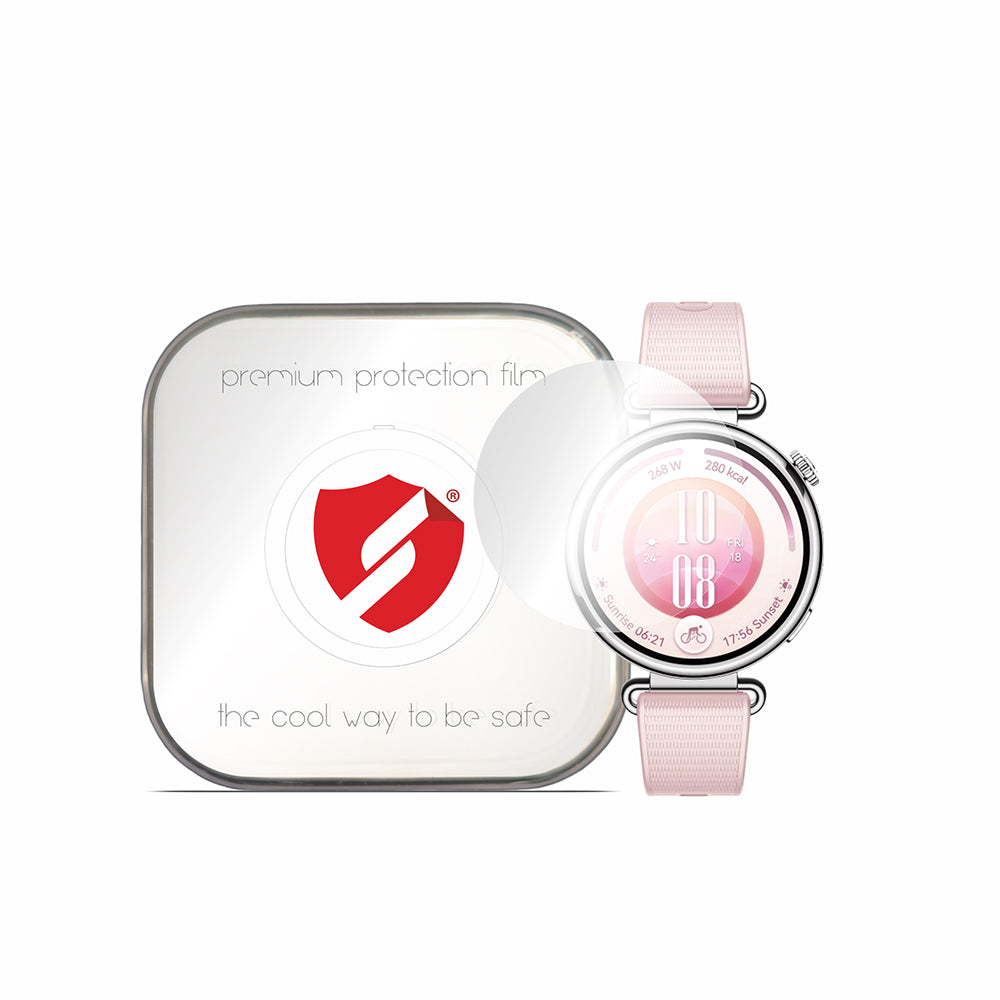 Folie Protectie Smart Protection Premium Classic pentru Huawei Watch GT 7 41mm, Plastic, Set 4 bucati