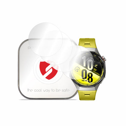 Folie Protectie Smart Protection Premium Classic pentru Huawei Watch GT 7 Pro, Plastic, Set 4 bucati