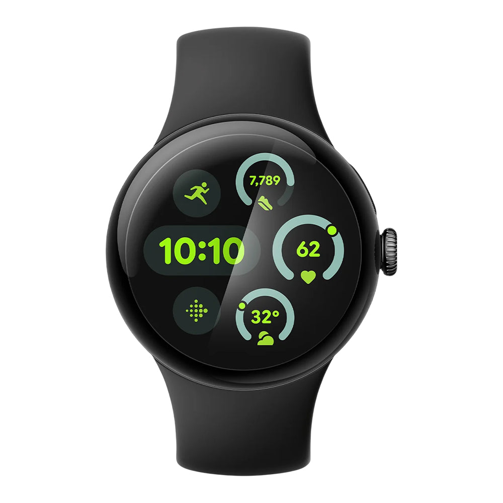 Folie Protectie  Spigen Elite Shield EZ FIT pentru Google Pixel Watch 41mm Series, Set 2 bucati, Sticla Securizata, Transparenta AFL08524