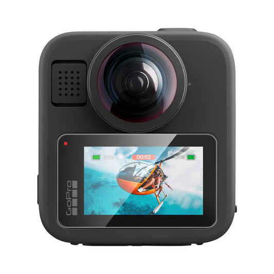 Folie Protectie Ecran Spigen GlastR Slim pentru GoPro Max 2, Set 2 bucati, Sticla Securizata AGL11230